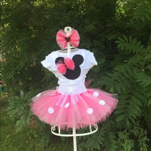 COPY - Girls Tutu Dress 1st Birthday 3pcs Set 18 …